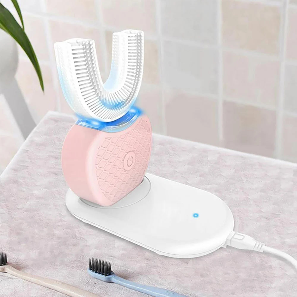 U-Shaped Automatic Electric Toothbrush – GX-958, USB Rechargeable, IPX7