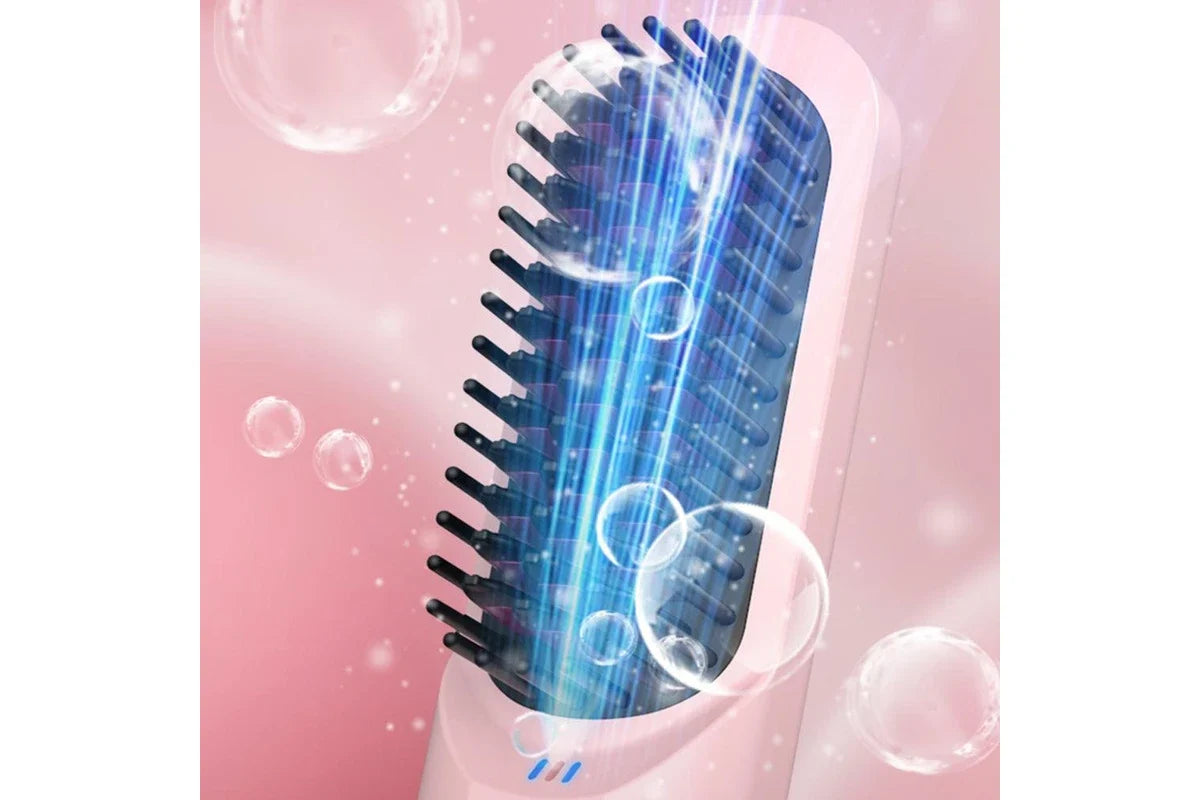 SmoothGlow Hair Straightening Comb – 3 Heat Settings, 160°C–200°C