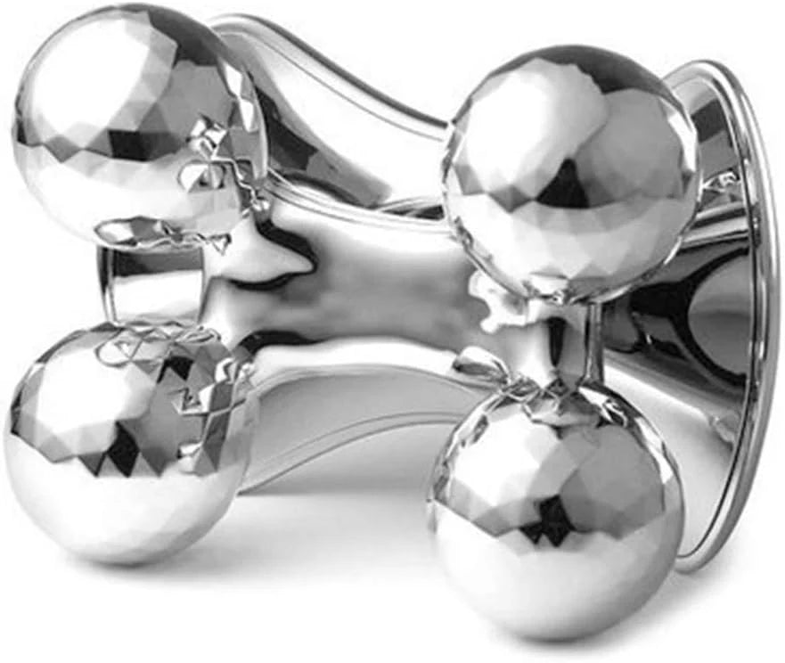 4D Handheld Body Massager – 4-Wheel Roller Massage Tool