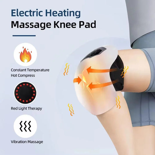 Premium Knee Massager with Heat, Cooling & Vibration – USB Rechargeable