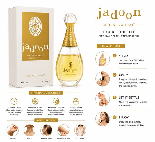JaDoon Eau De Toilette 100 ML by ARD AL ZAHRAT®
