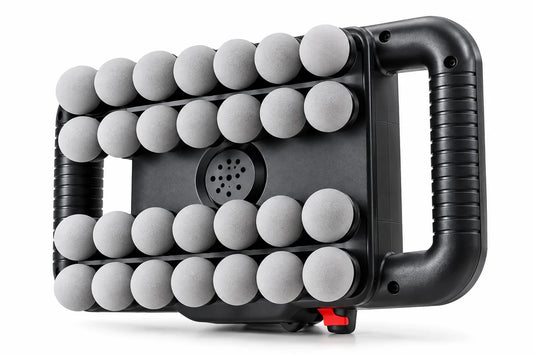 JY-011C Deep Tissue Fascia Massager Gun – 28 Massage Heads & Multi-Ball Attachment