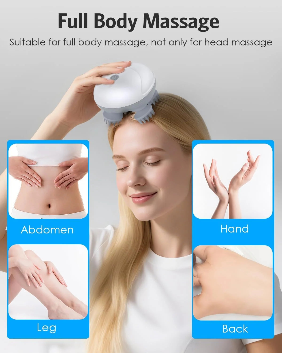 Smart Scalp Massager OSK-701 – Rotating Massage Heads