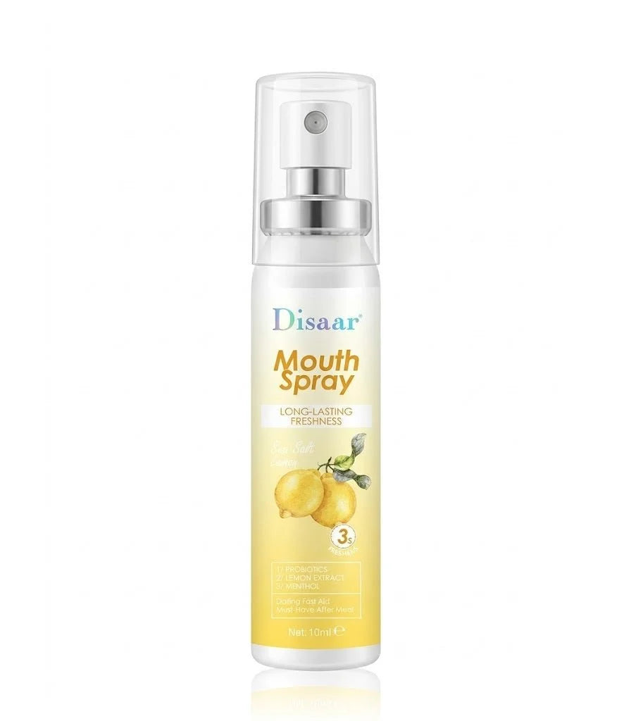 Disaar Mouth Freshener Spray 10ml – Lemon & Mint Breath Spray