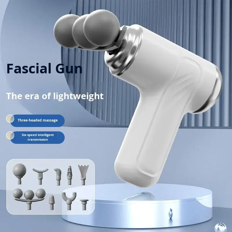 Light Age Fascia Massage Gun – 6-Speed Handheld Muscle Massager