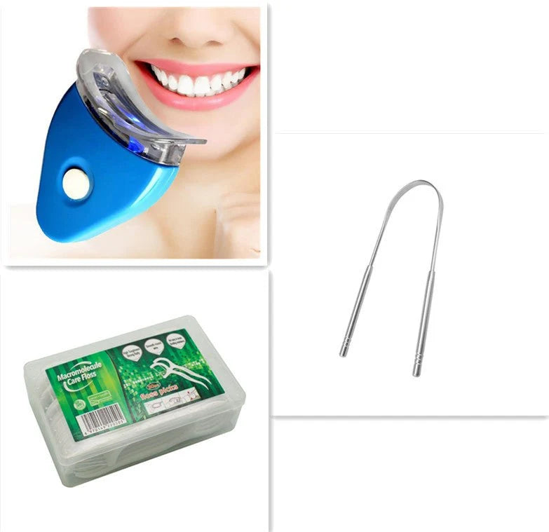 LED Teeth Whitening Kit with Whitening Gel – At-Home Oral Care System
