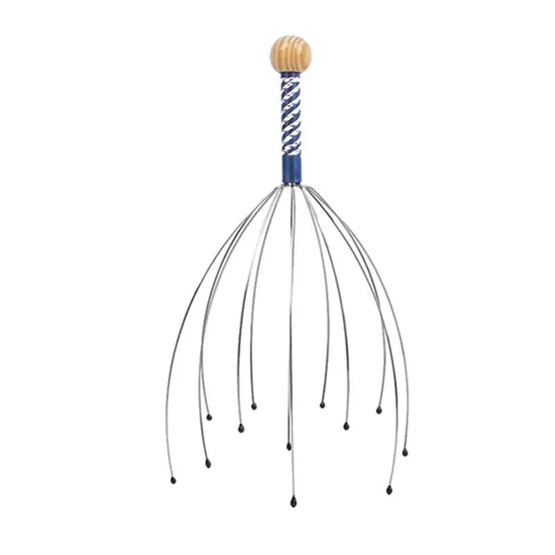 Manual Scalp Head Massager – Octopus Wire Head Massage Tool