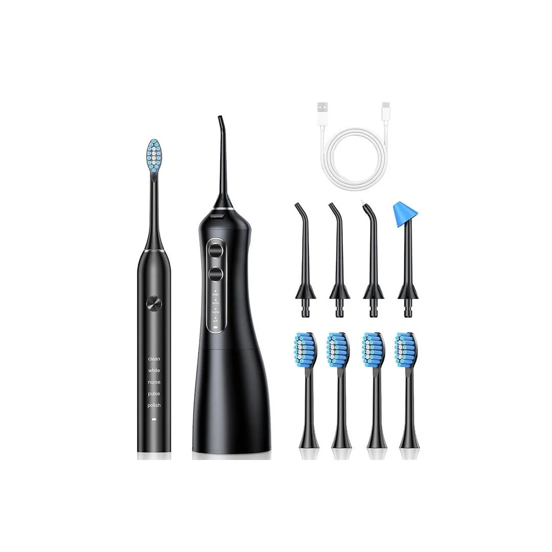 SENK Oral Care Combo – Electric Toothbrush & Water Flosser Kit