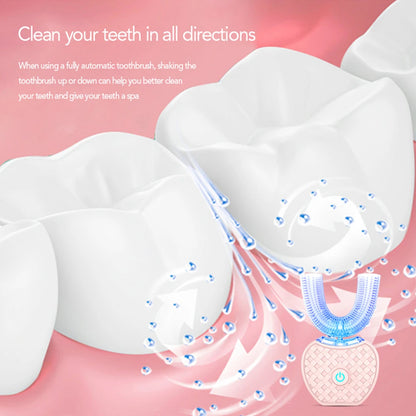 U-Shaped Automatic Electric Toothbrush – GX-958, USB Rechargeable, IPX7
