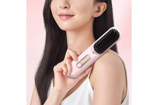 SmoothGlow Hair Straightening Comb – 3 Heat Settings, 160°C–200°C