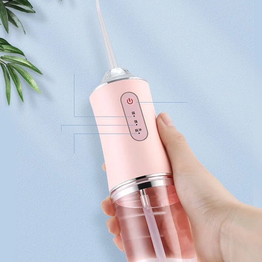 Portable Water Flosser – 240ml Rechargeable Oral Irrigator, 3 Modes