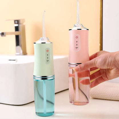 Portable Water Flosser – 240ml Rechargeable Oral Irrigator, 3 Modes