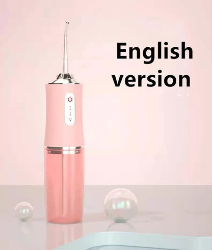 Portable Water Flosser – 240ml Rechargeable Oral Irrigator, 3 Modes