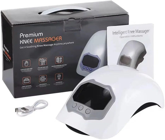 Premium Knee Massager with Heat, Cooling & Vibration – USB Rechargeable
