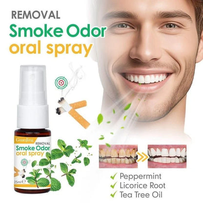 Smoke Odor Oral Spray 25ml – Mint Breath Freshener