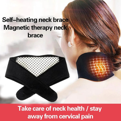 Self-Heating Neck Guard – Adjustable Neck Support Band with Heat