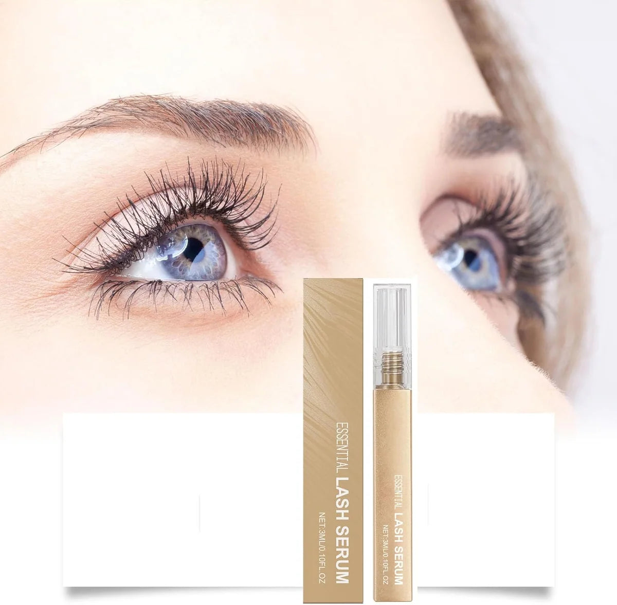 OUHOE Essential Lash Serum 3ml – Eyelash Conditioning & Care