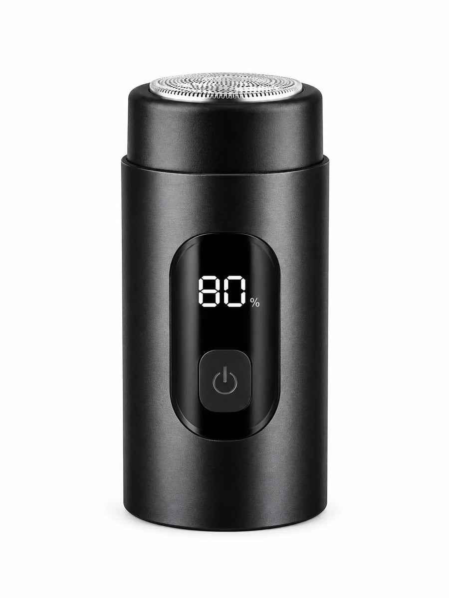 Digital Display Pocket Shaver – USB Type-C Rechargeable Electric Foil Shaver