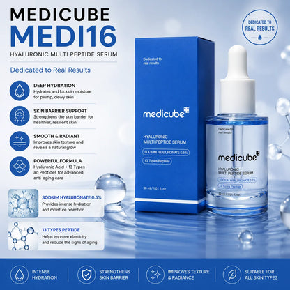 Medicube Hyaluronic Multi Peptide Serum 30ml – Hydrating Facial Serum