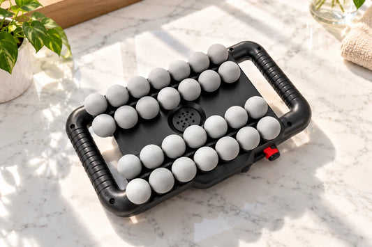 JY-011C Deep Tissue Fascia Massager Gun – 28 Massage Heads & Multi-Ball Attachment