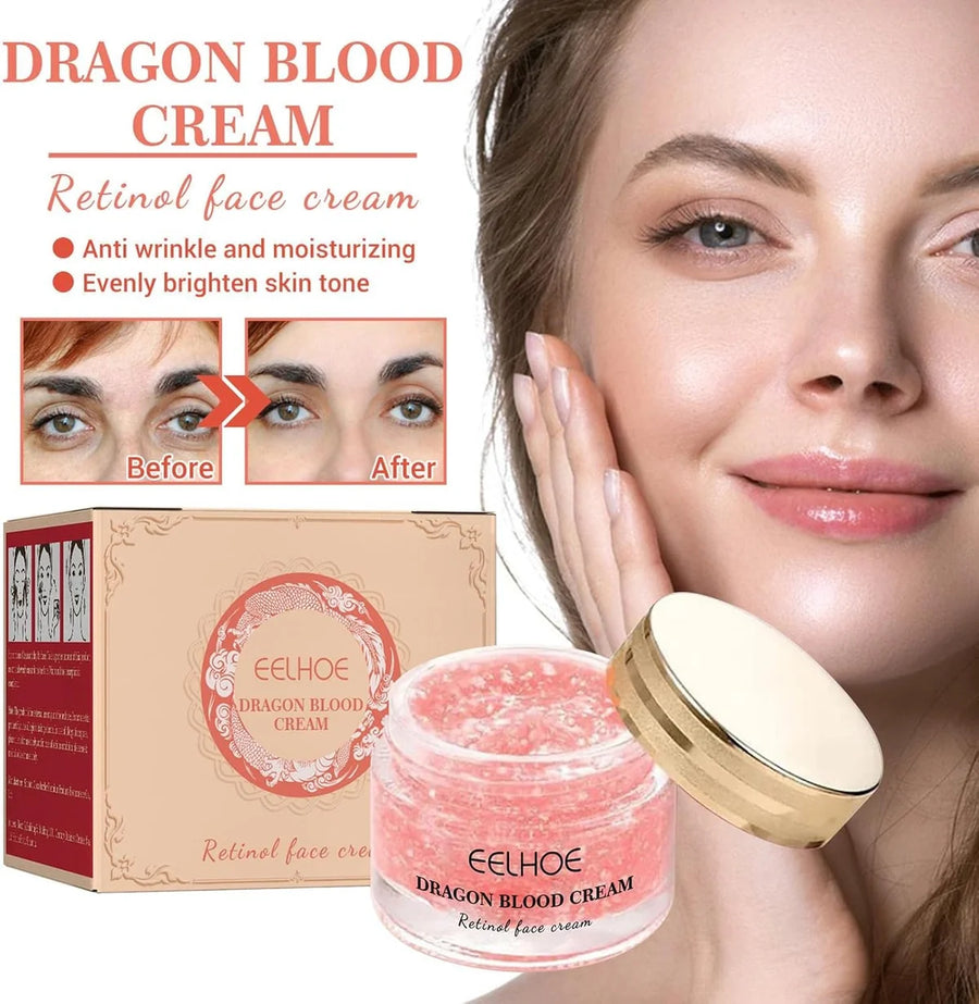 EELHOE Dragon Blood Face Cream with Retinol – Daily Facial Skincare