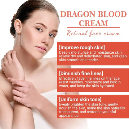 EELHOE Dragon Blood Face Cream with Retinol – Daily Facial Skincare