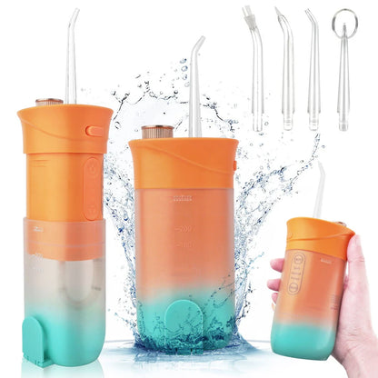 Portable Waterproof Water Flosser – Rechargeable Oral Irrigator for Daily Oral Care