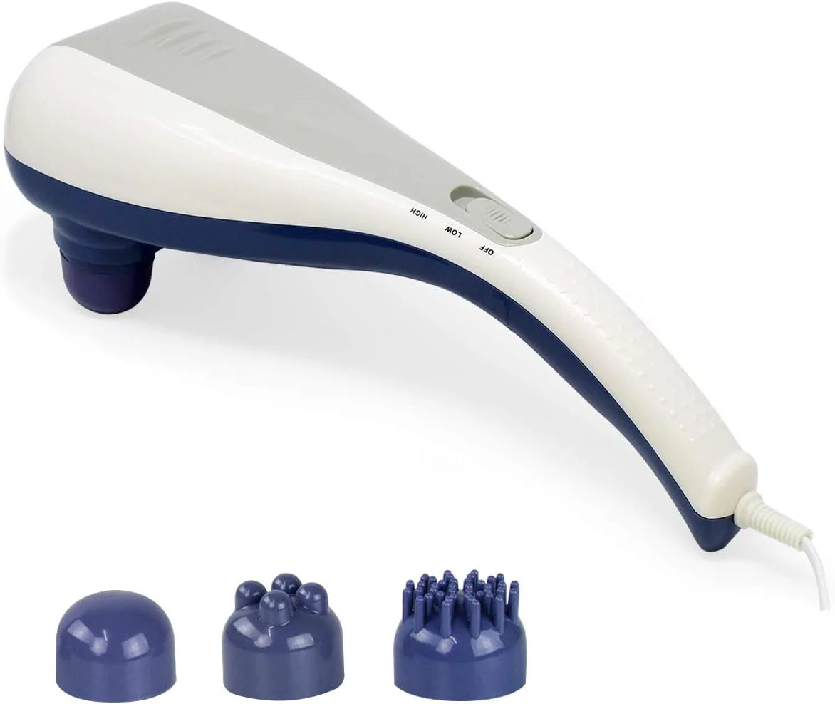 MILINDA Dual Head Electric Body Massager – 2-Speed Handheld Massager