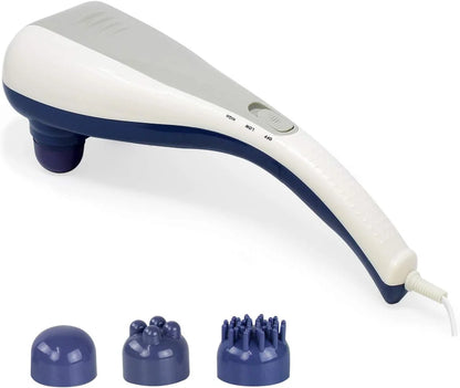 MILINDA Dual Head Electric Body Massager – 2-Speed Handheld Massager