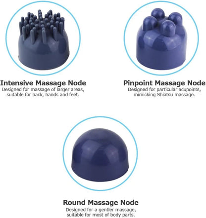 MILINDA Dual Head Electric Body Massager – 2-Speed Handheld Massager