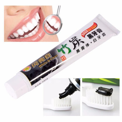 Bamboo Charcoal Toothpaste – Black Whitening Toothpaste for Oral Care