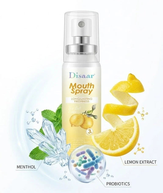 Disaar Mouth Freshener Spray 10ml – Lemon & Mint Breath Spray