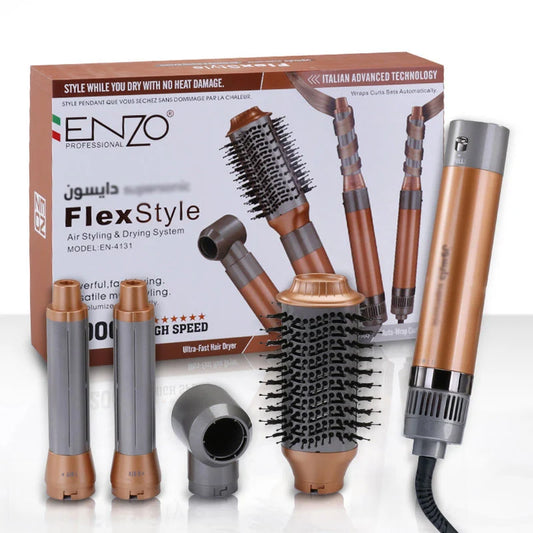 ENZO Professional FlexStyle Air Styler EN-4131 with Auto-Wrap Curlers