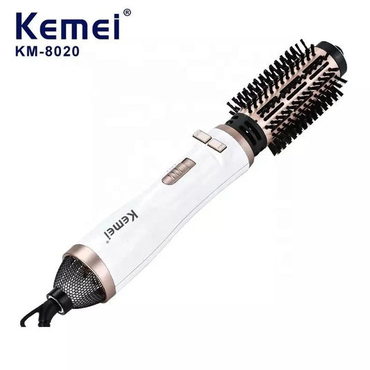 Kemei KM-8020 Auto-Rotation Hot Air Brush with Ceramic Coating