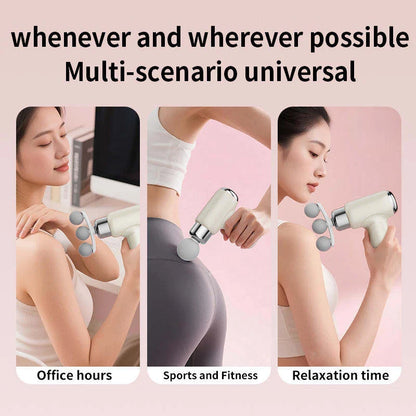 Light Age Fascia Massage Gun – 6-Speed Handheld Muscle Massager