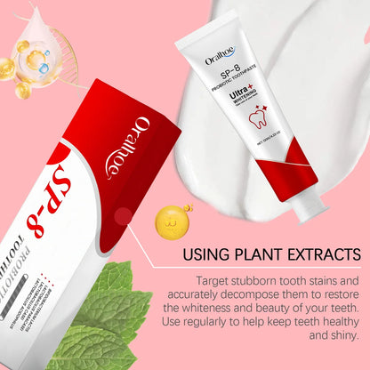 Oralhoe SP-8 Probiotic Toothpaste – Daily Oral Care, 120 g