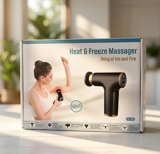 FH-820 Muscle Massage Gun – Percussion Massager with 4 Massage Heads