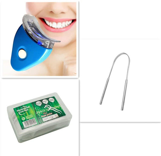 LED Teeth Whitening Kit with Whitening Gel – At-Home Oral Care System
