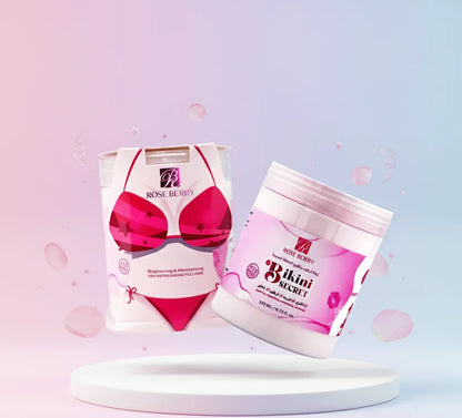 Rose Berry Bikini Secret Intimate Care Cream 250ml – Moisturizing & Freshening