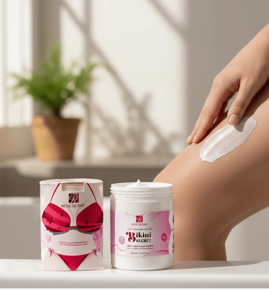 Rose Berry Bikini Secret Intimate Care Cream 250ml – Moisturizing & Freshening