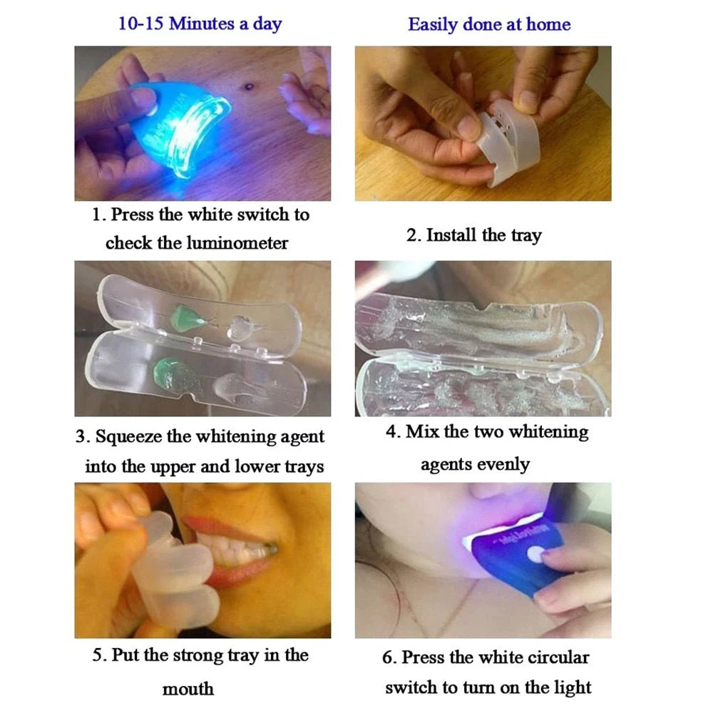Teeth Whitening System Kit – Compact At-Home Oral Care