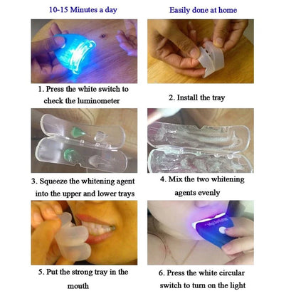 Teeth Whitening System Kit – Compact At-Home Oral Care
