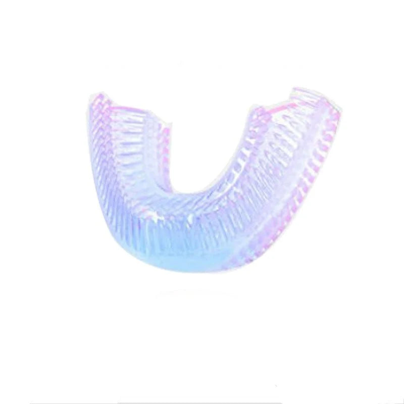 U-Shaped Electric Toothbrush for Kids & Adults – USB Powered Silicone Brush